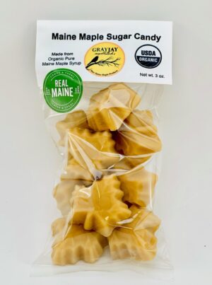 3 oz. Organic Pure Maine Maple Candy