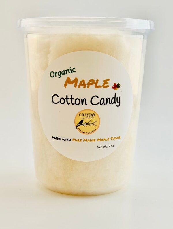 2 oz. Organic Maine Maple Cotton Candy