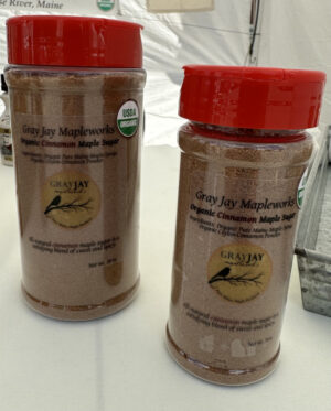 10 oz. Organic Cinnamon Maple Sugar in plastic shaker